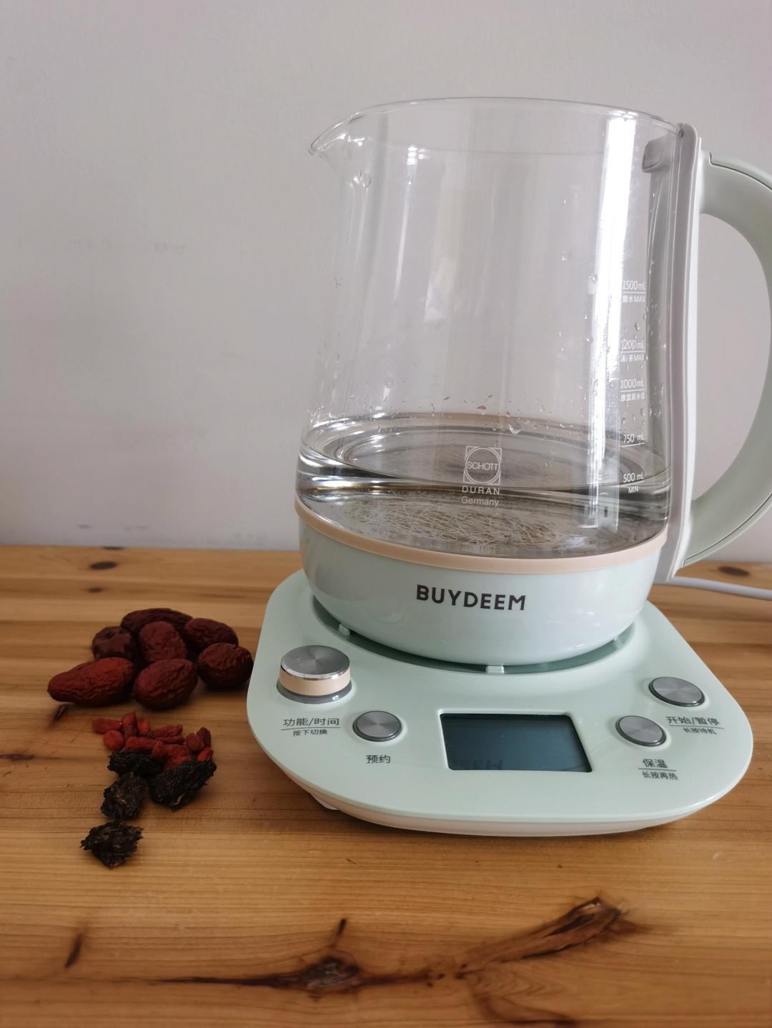 红枣普洱茶【5-6月北鼎养生壶食谱】