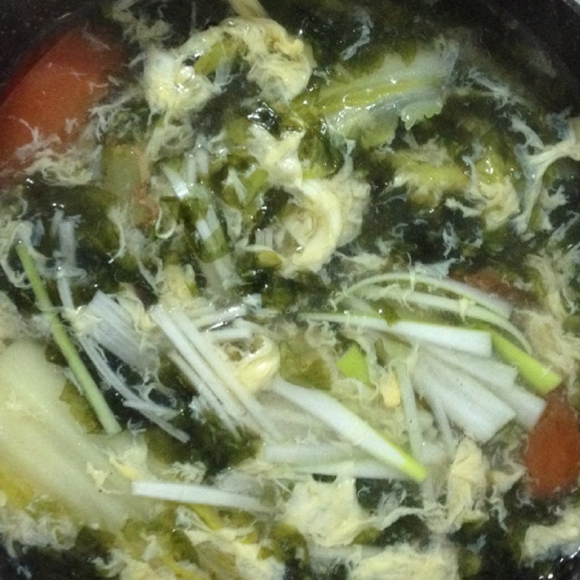 8分钟快手紫菜蛋花汤