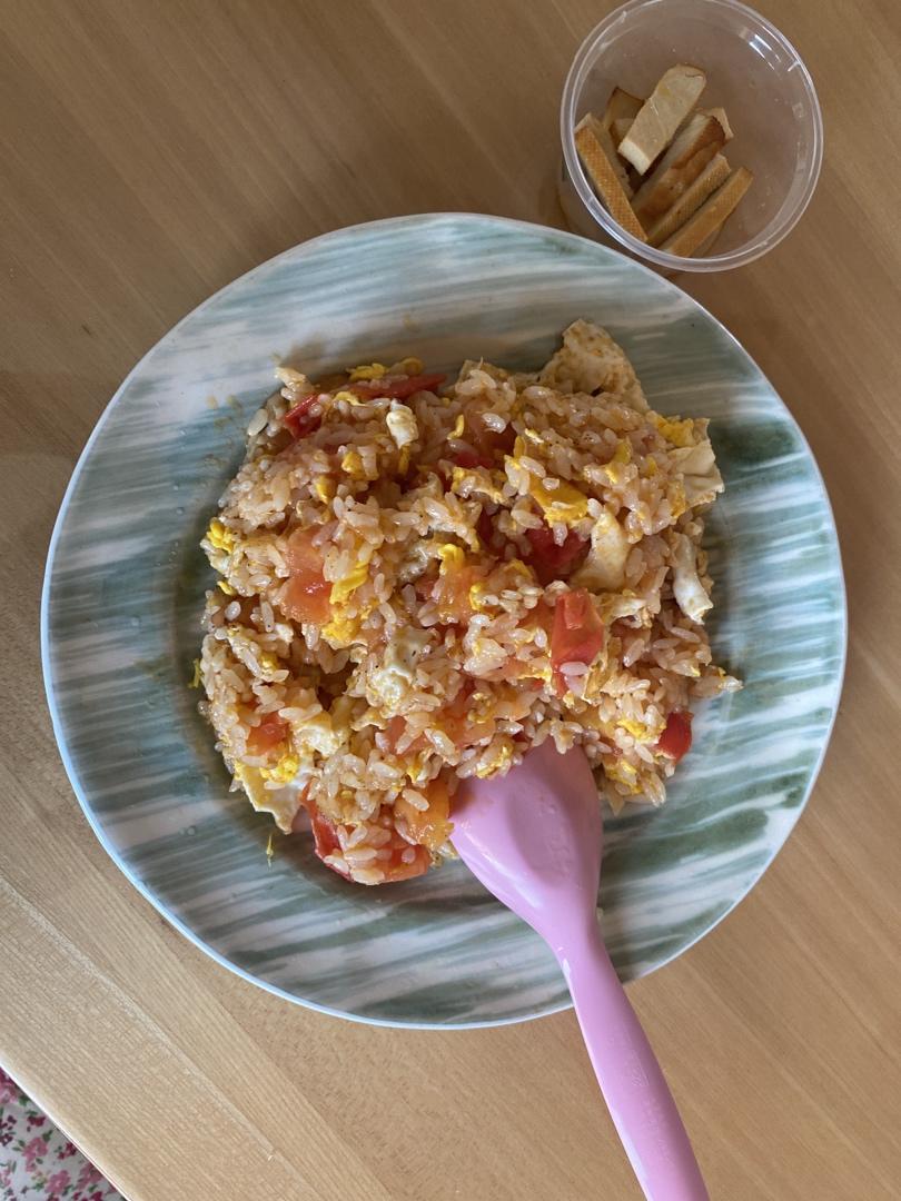 番茄蛋炒饭