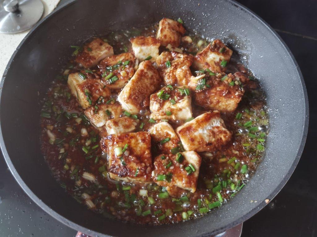 烧汁豆腐