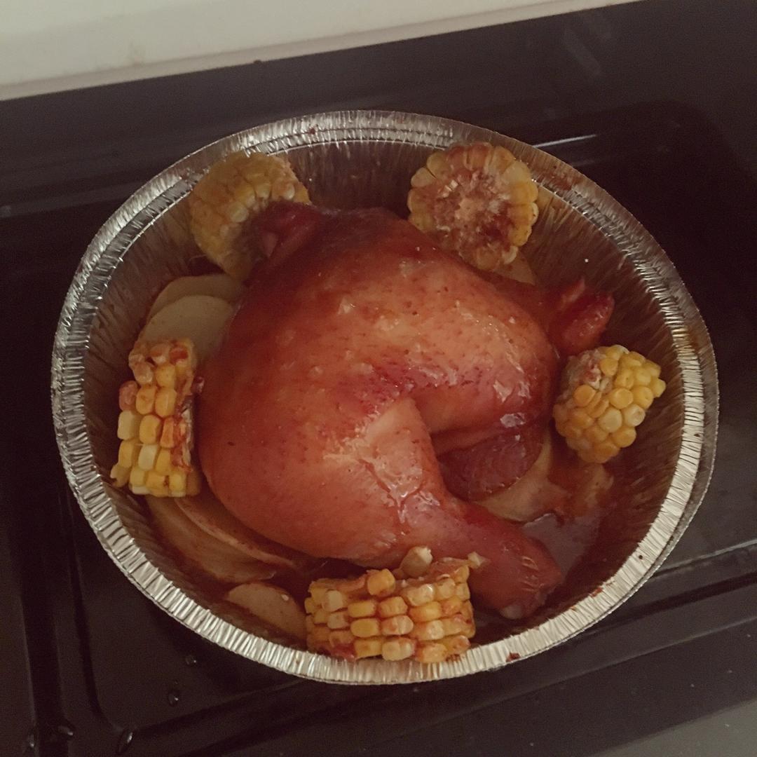 脆皮烤鸡腿