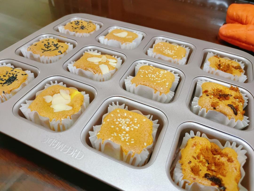 零失败~戚风纸杯小蛋糕🍰 ✨／8寸版戚风蛋糕
