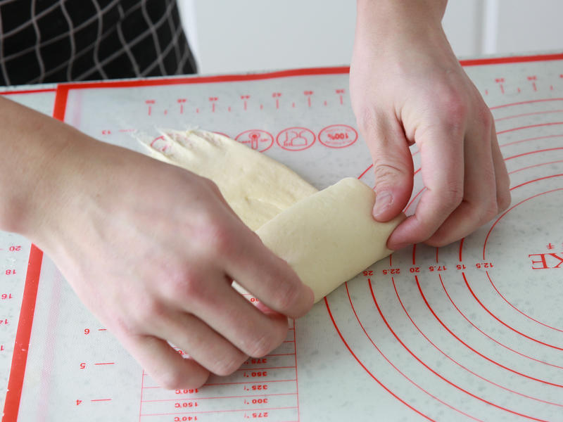 纯奶手撕吐司的做法 步骤1