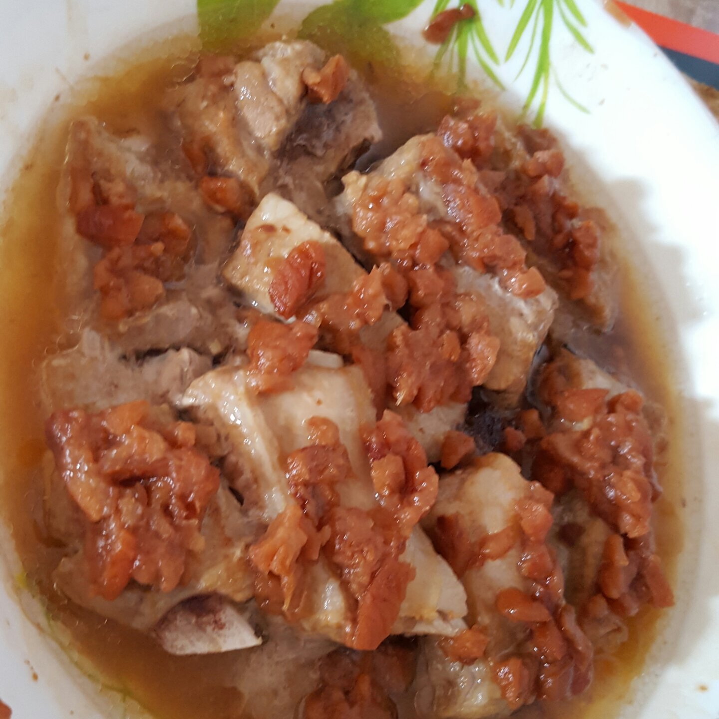 梅子蒸排骨