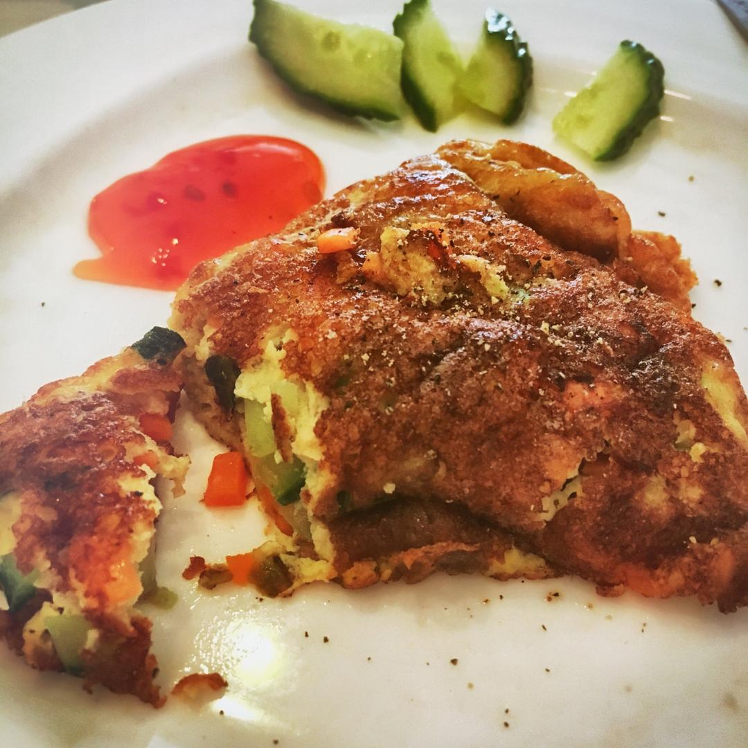 真理小姐做的chef三星营养午餐--厚烧蛋卷