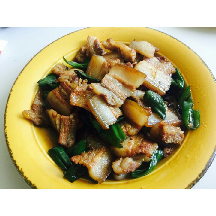 农家小炒肉【记忆中勾魂的油汤】