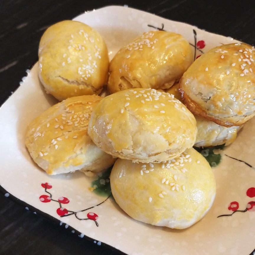 红豆酥饼（附油酥不测漏的办法）