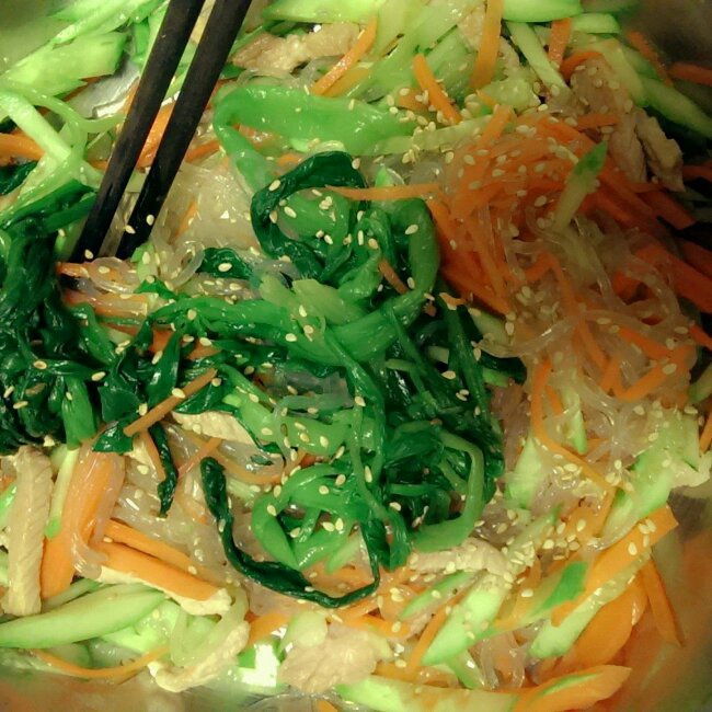 韩式拌杂菜