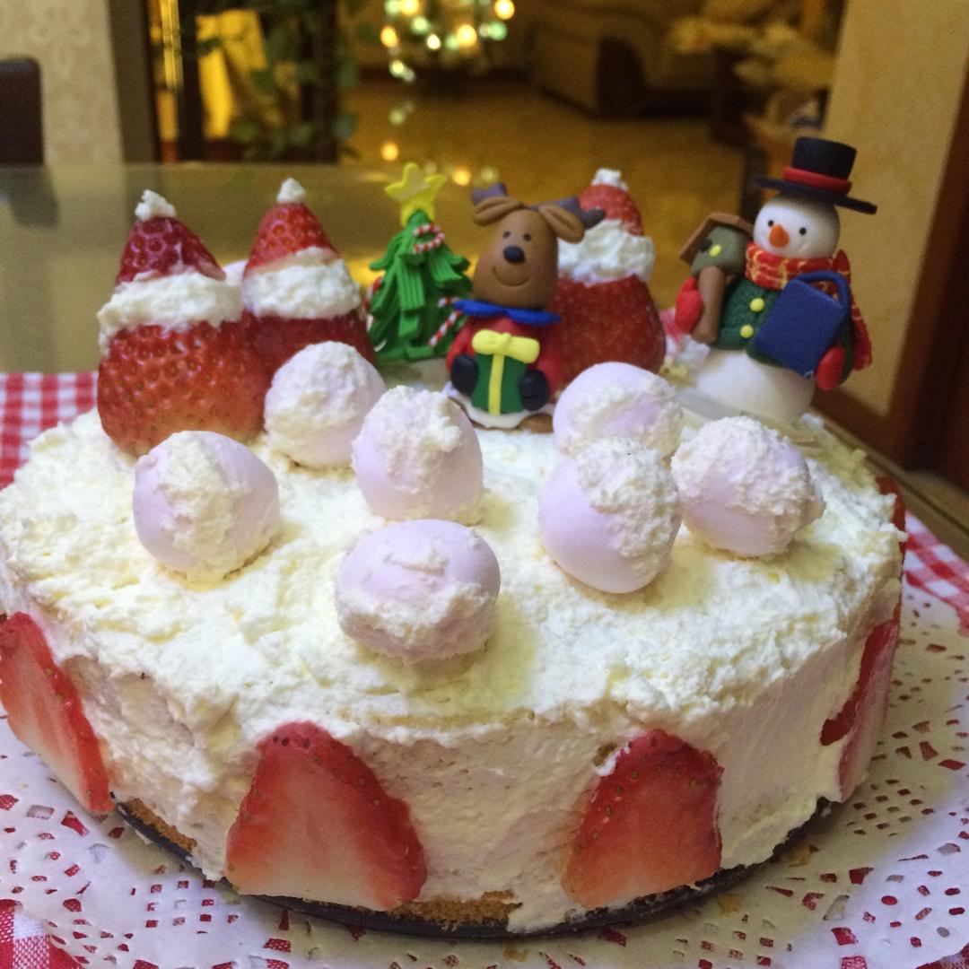 圣诞呆萌裸蛋糕