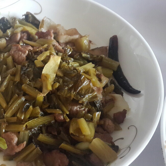 雪里蕻肉末