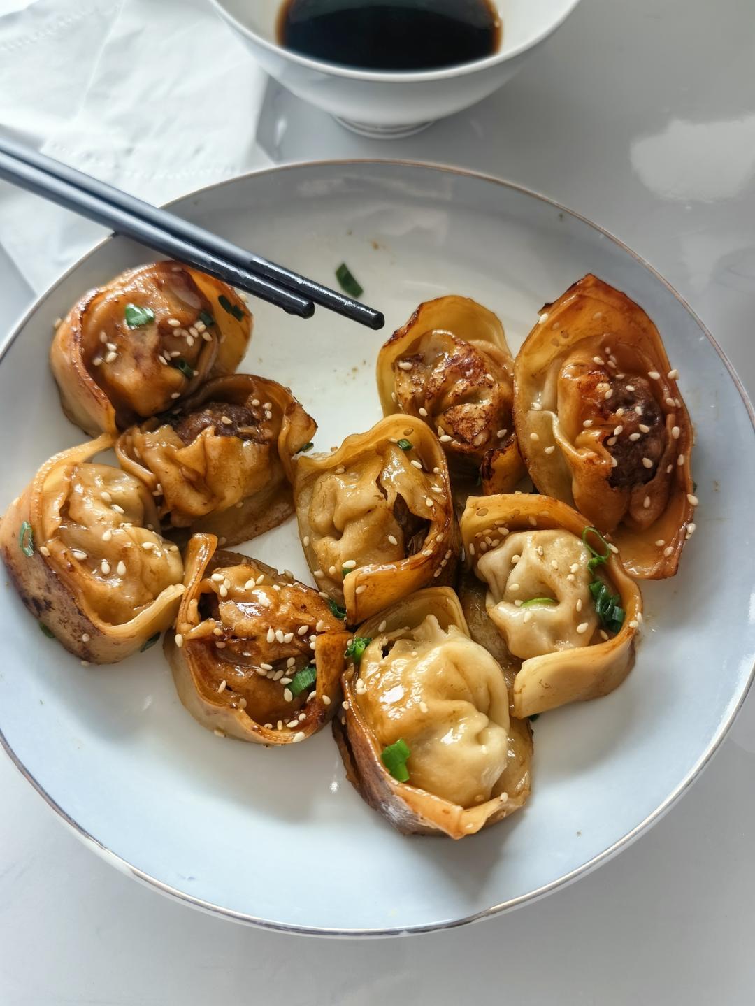 一人份烤馄饨（快手）