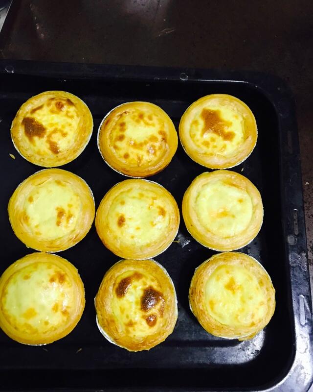 可乐米粒妈妈做的全蛋版蛋挞