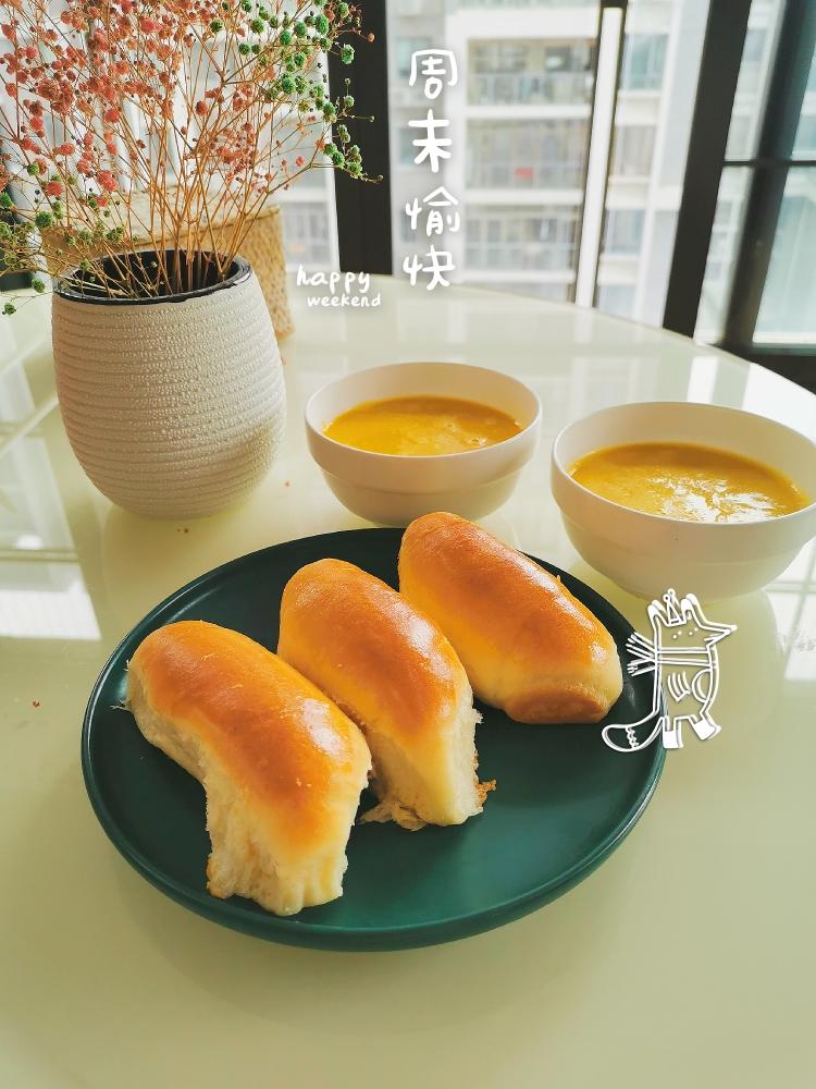 纯奶手撕吐司的做法 步骤1