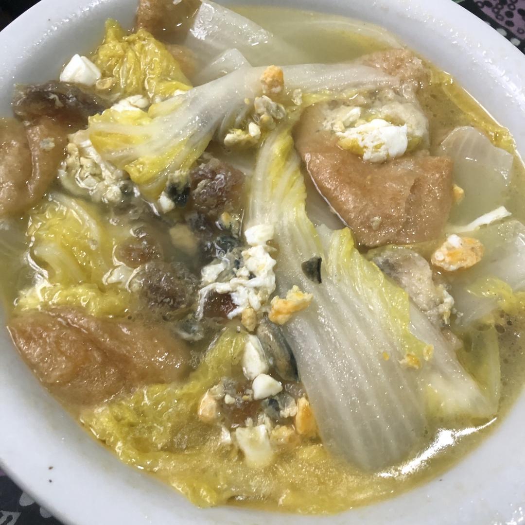 鲜掉眉毛的上汤娃娃菜