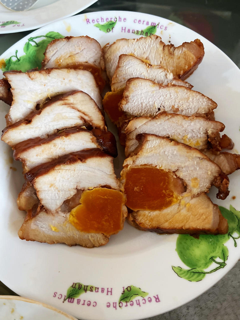 咸蛋黄蜜汁叉烧