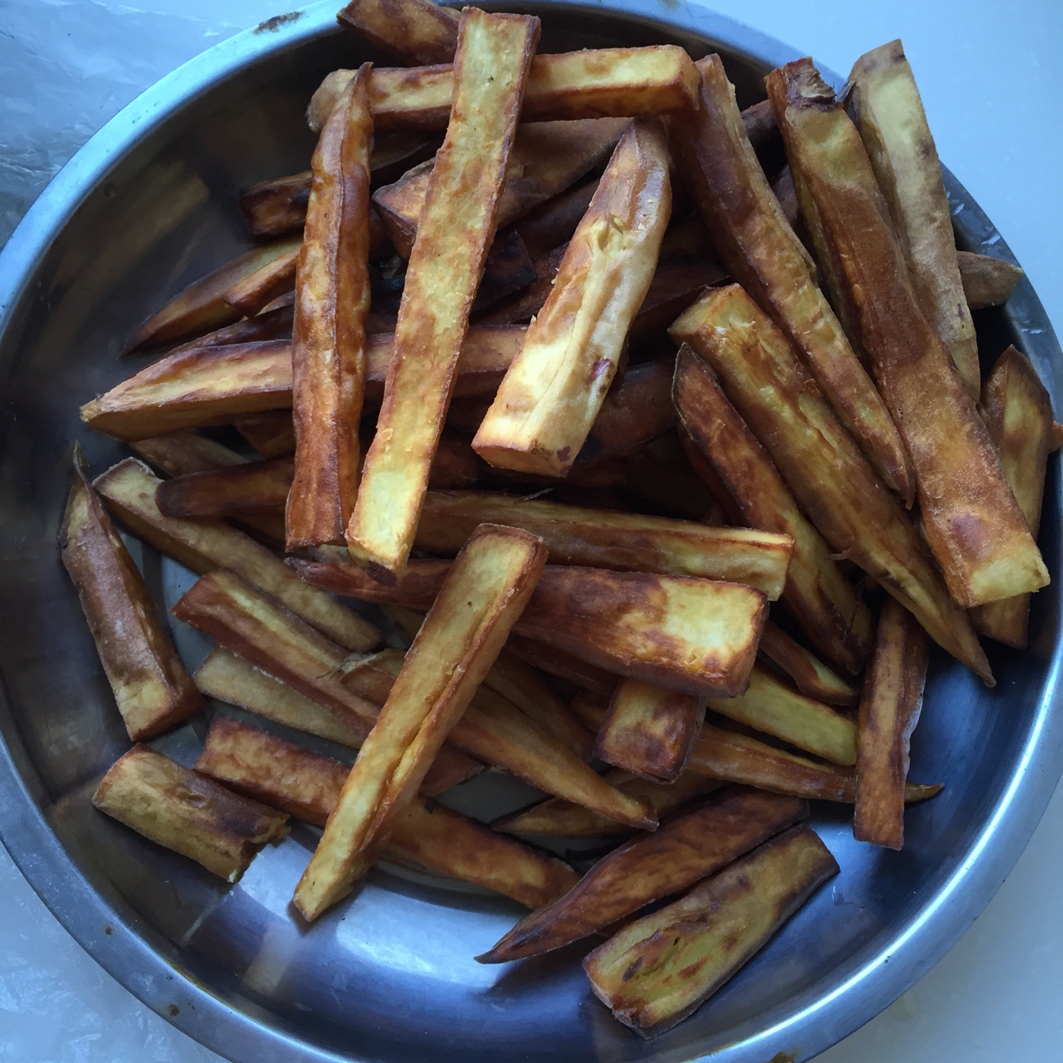 清爽简单炸红薯条（炸地瓜条）