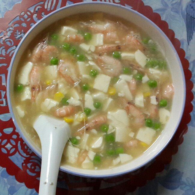 三鲜豆腐羹