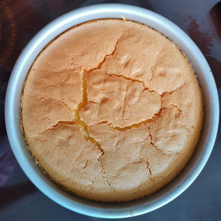 如意芳霏做的八寸戚风蛋糕