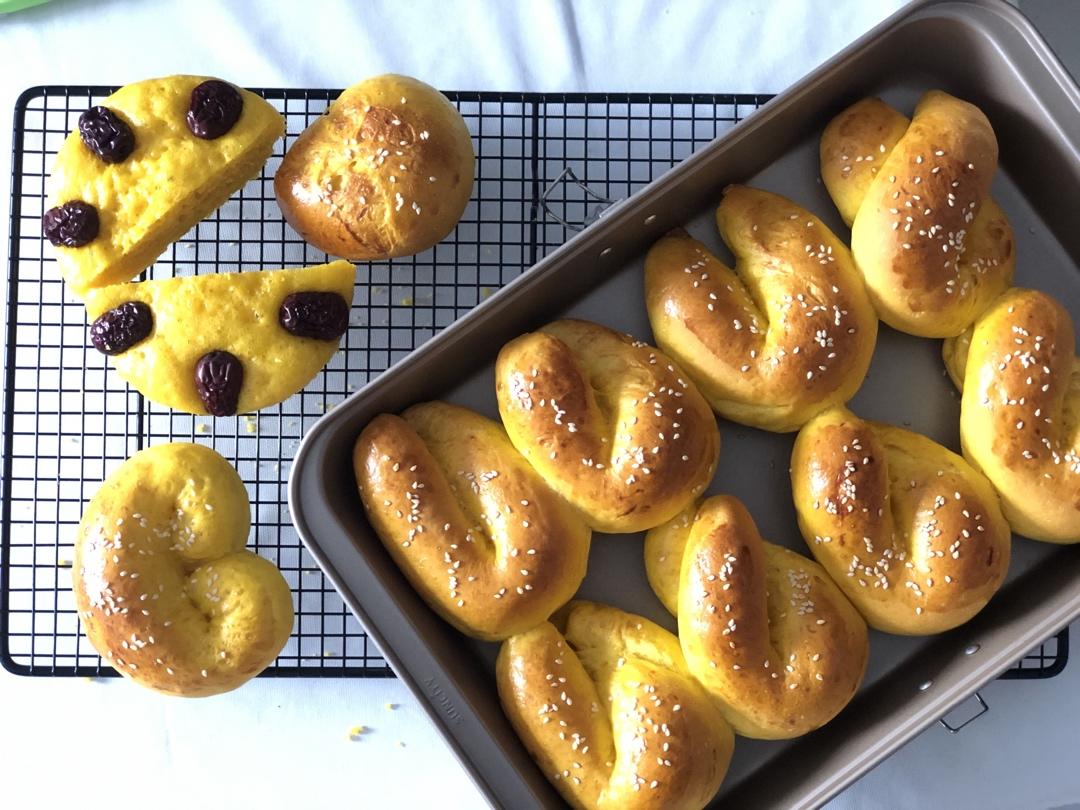 无一滴水的南瓜老面包