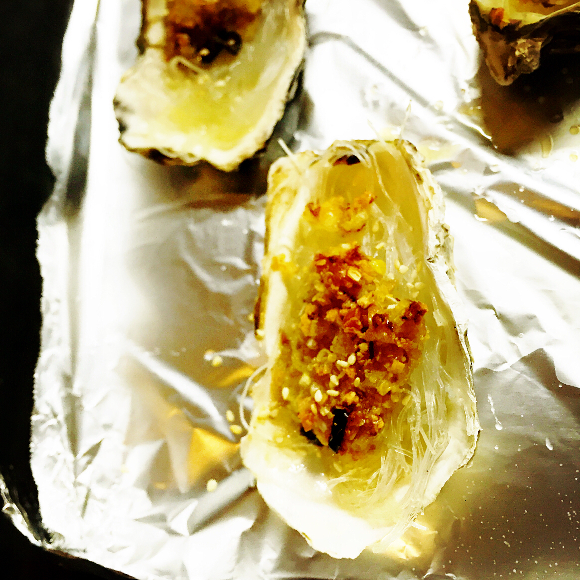 蒜蓉粉丝扇贝／生蚝