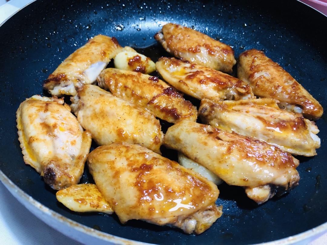 免烤箱❗️好吃到舔手指的蒜香孜然奥尔良鸡翅