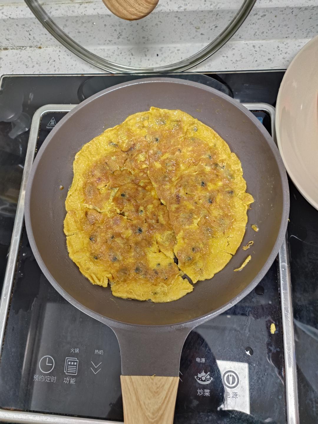 山姆花甲肉煎蛋