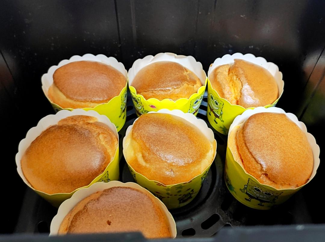 纸杯蛋糕(空气炸锅版)