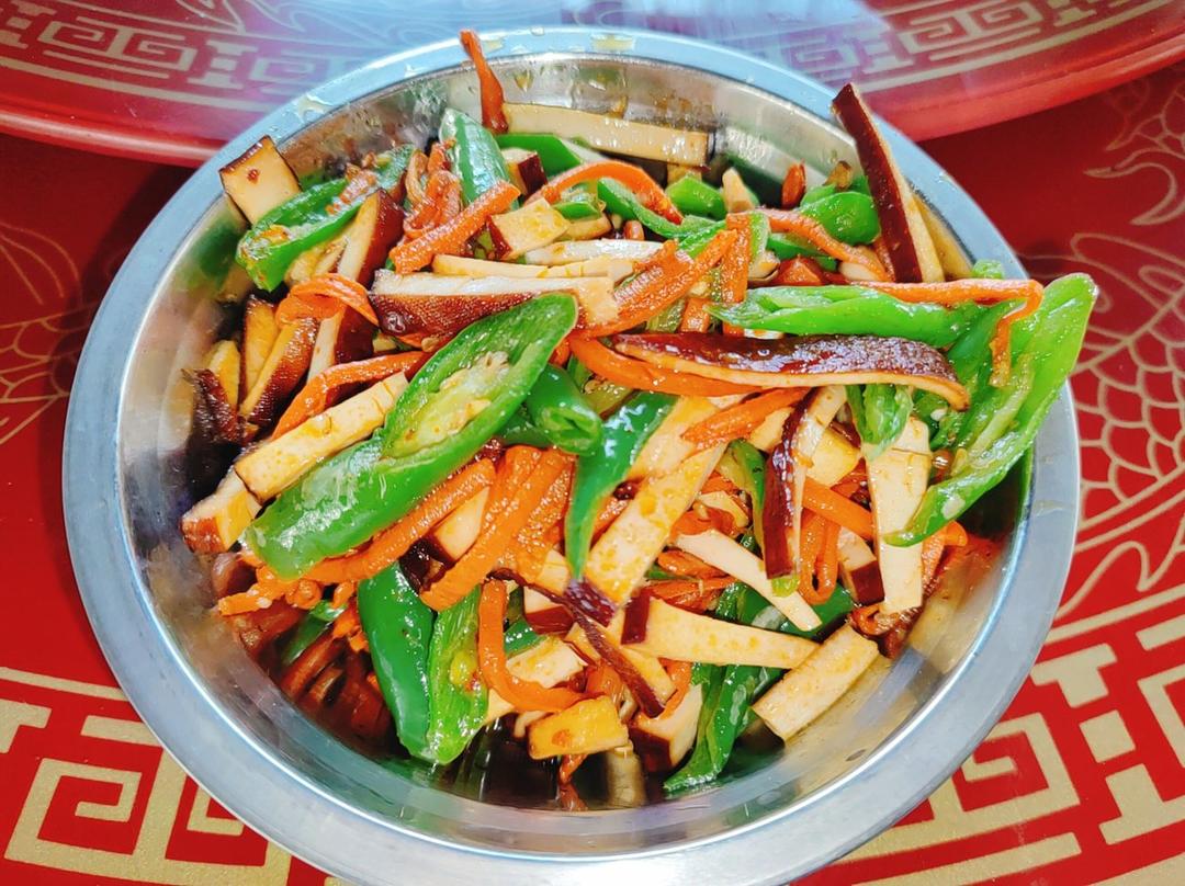 香干炒青椒