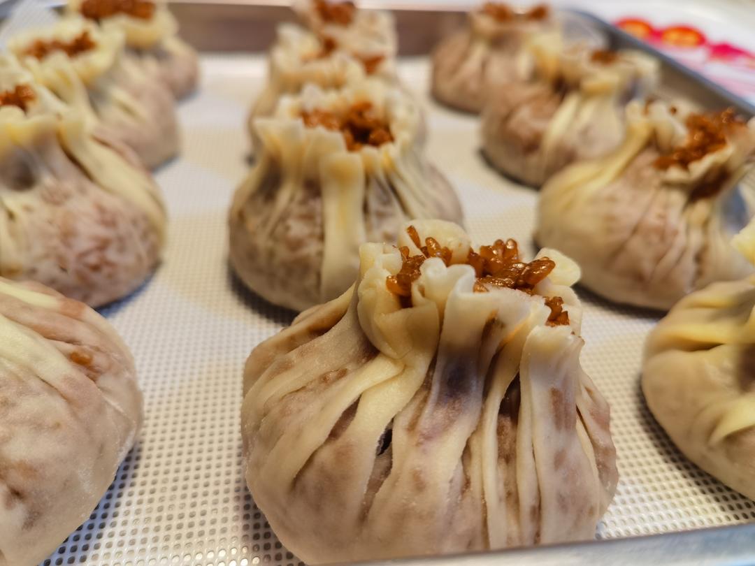 鸭肫香菇笋丁烧卖