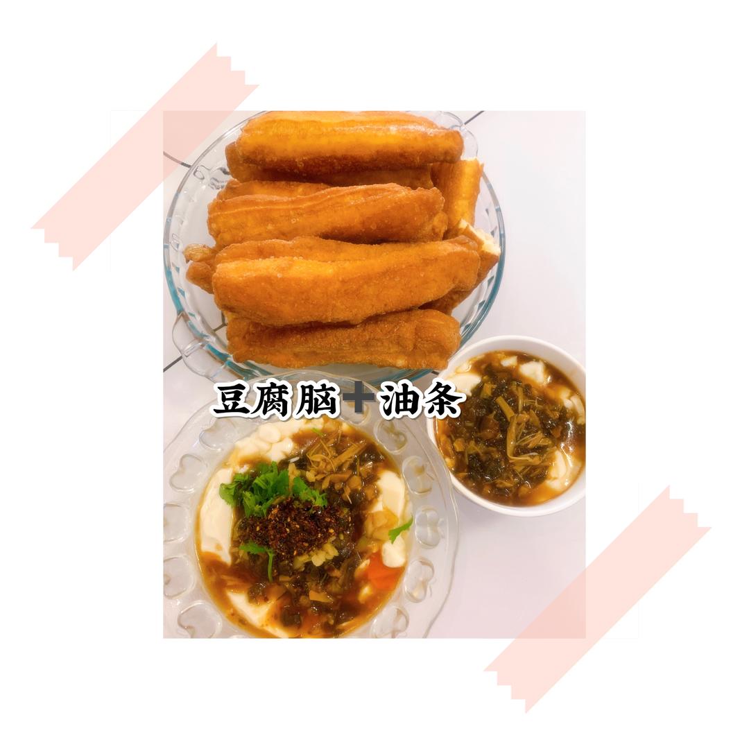 豆腐脑➕油条（3人份）的做法