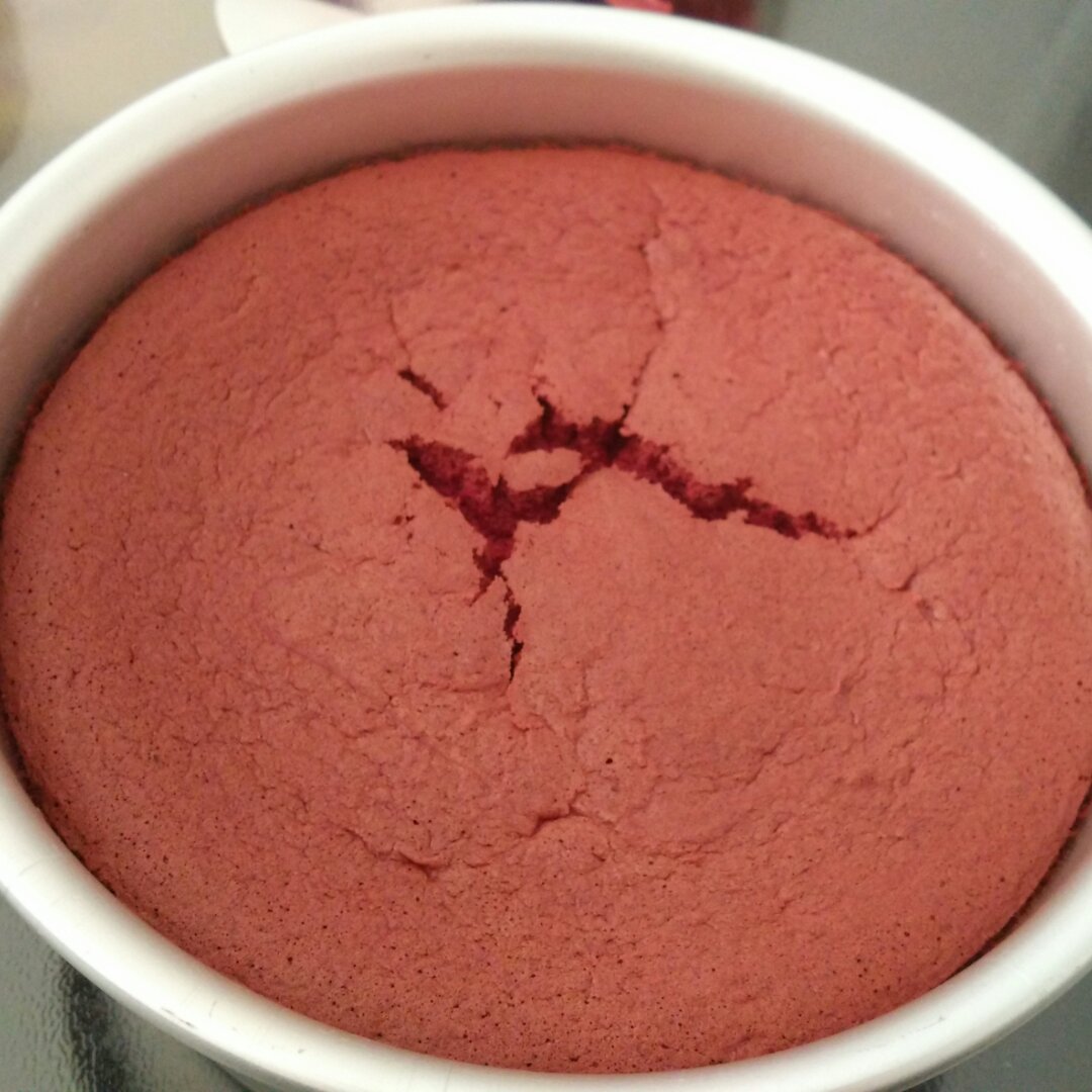 红丝绒戚风蛋糕