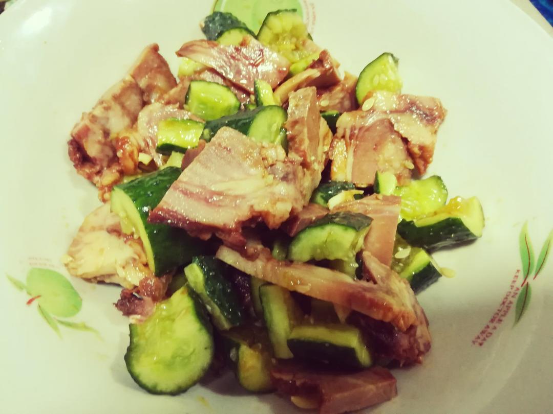 猪头肉拌黄瓜