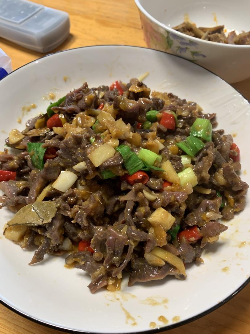 酸辣鸡杂