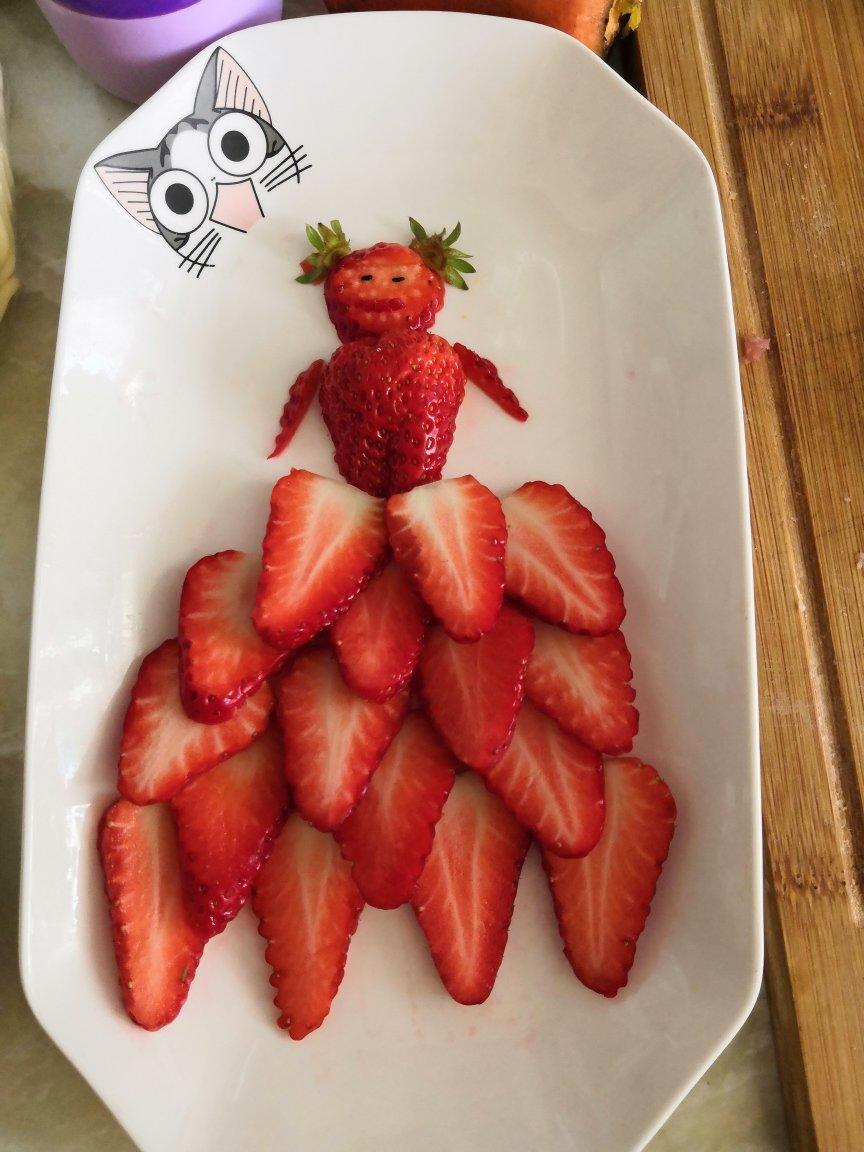 各种草莓拼盘🍓🍓创意水果拼盘持续更新