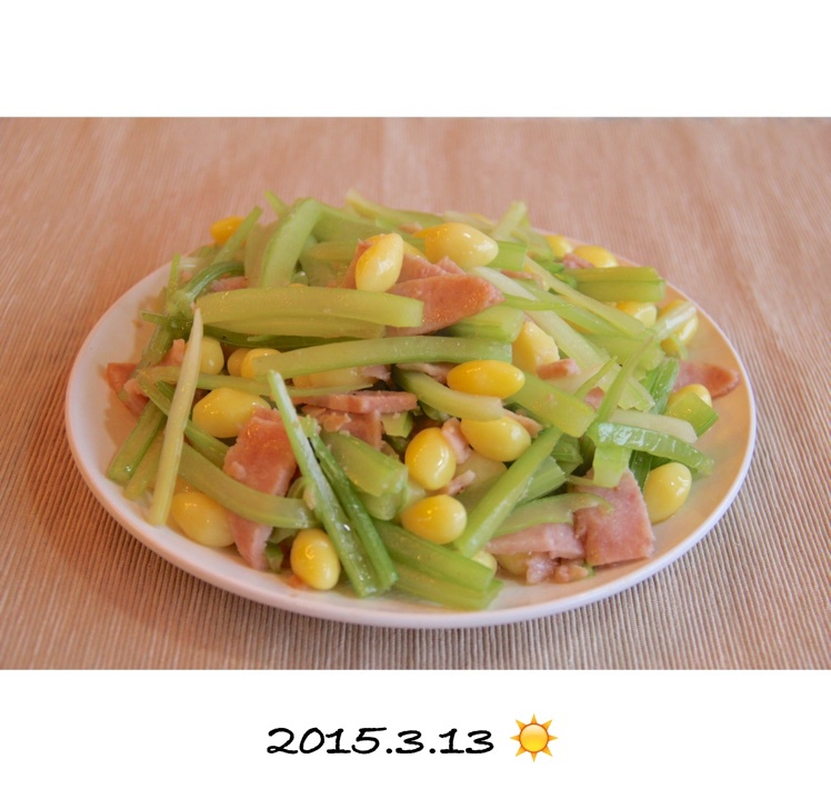 白果炒西芹