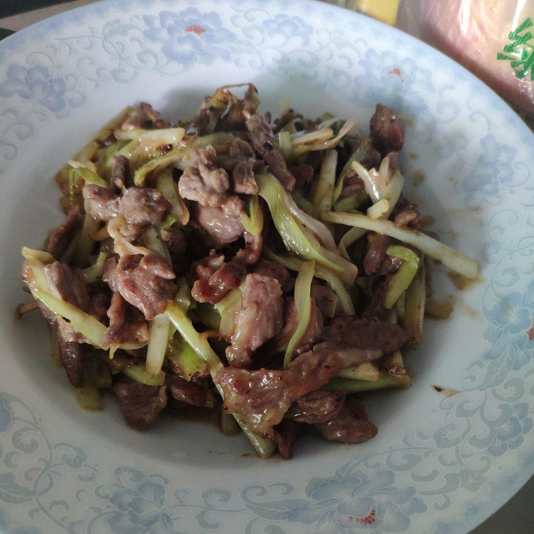 🥢家常菜—牛肉炒韭黄