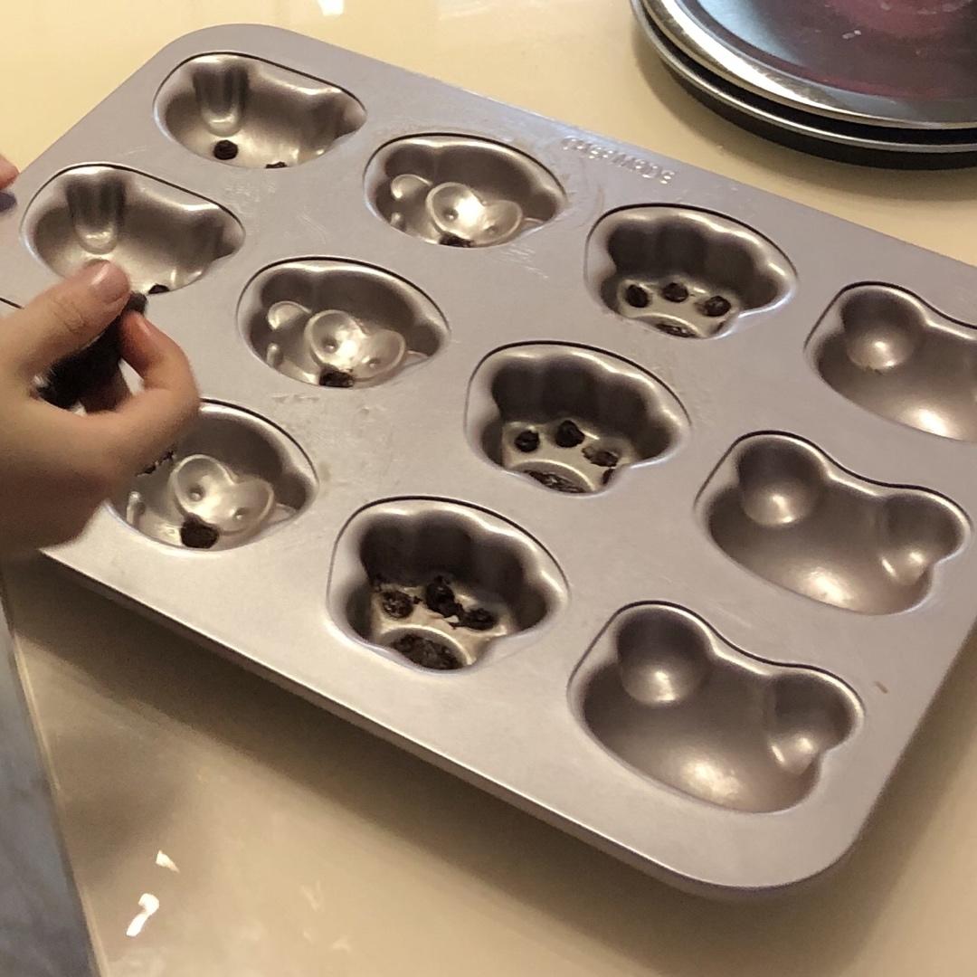 憨憨小熊红豆面包【6月北鼎烤箱食谱】