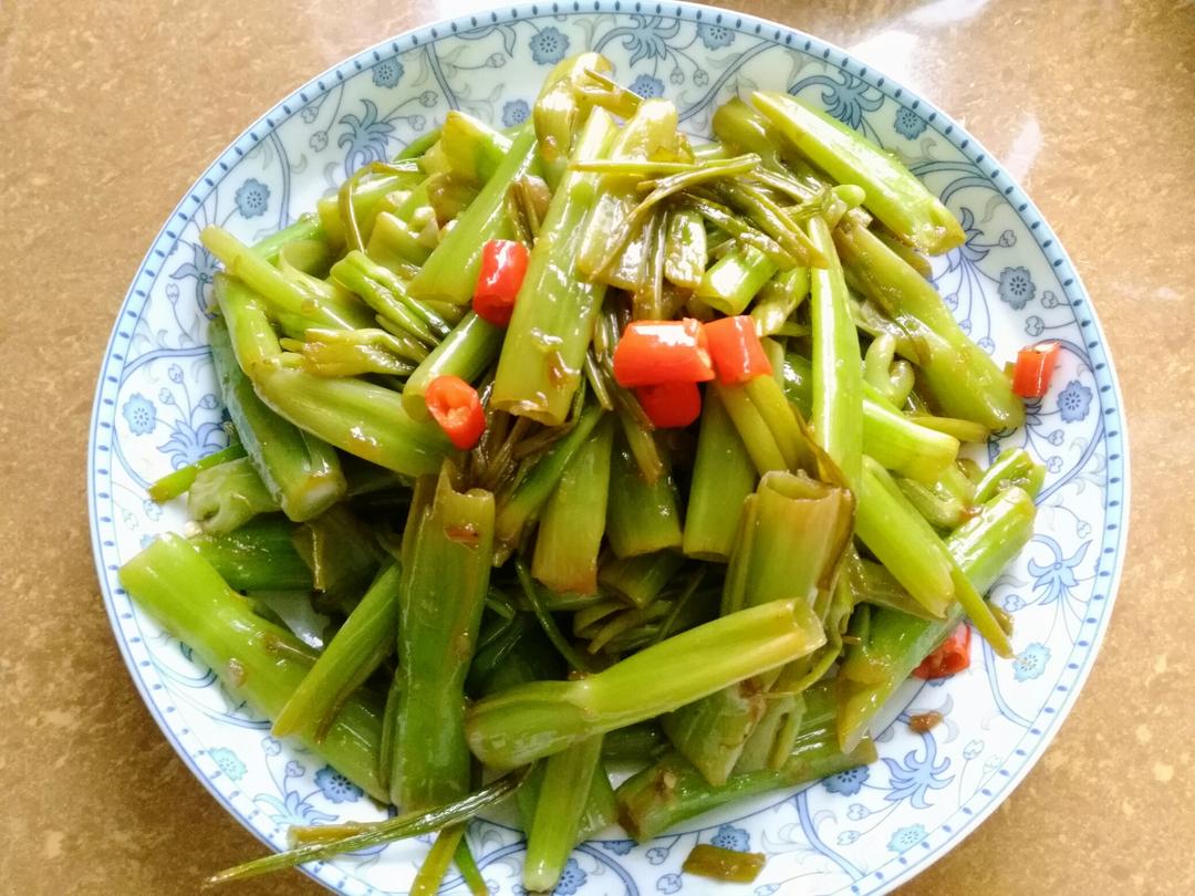 广西特色：酸辣开胃空心菜