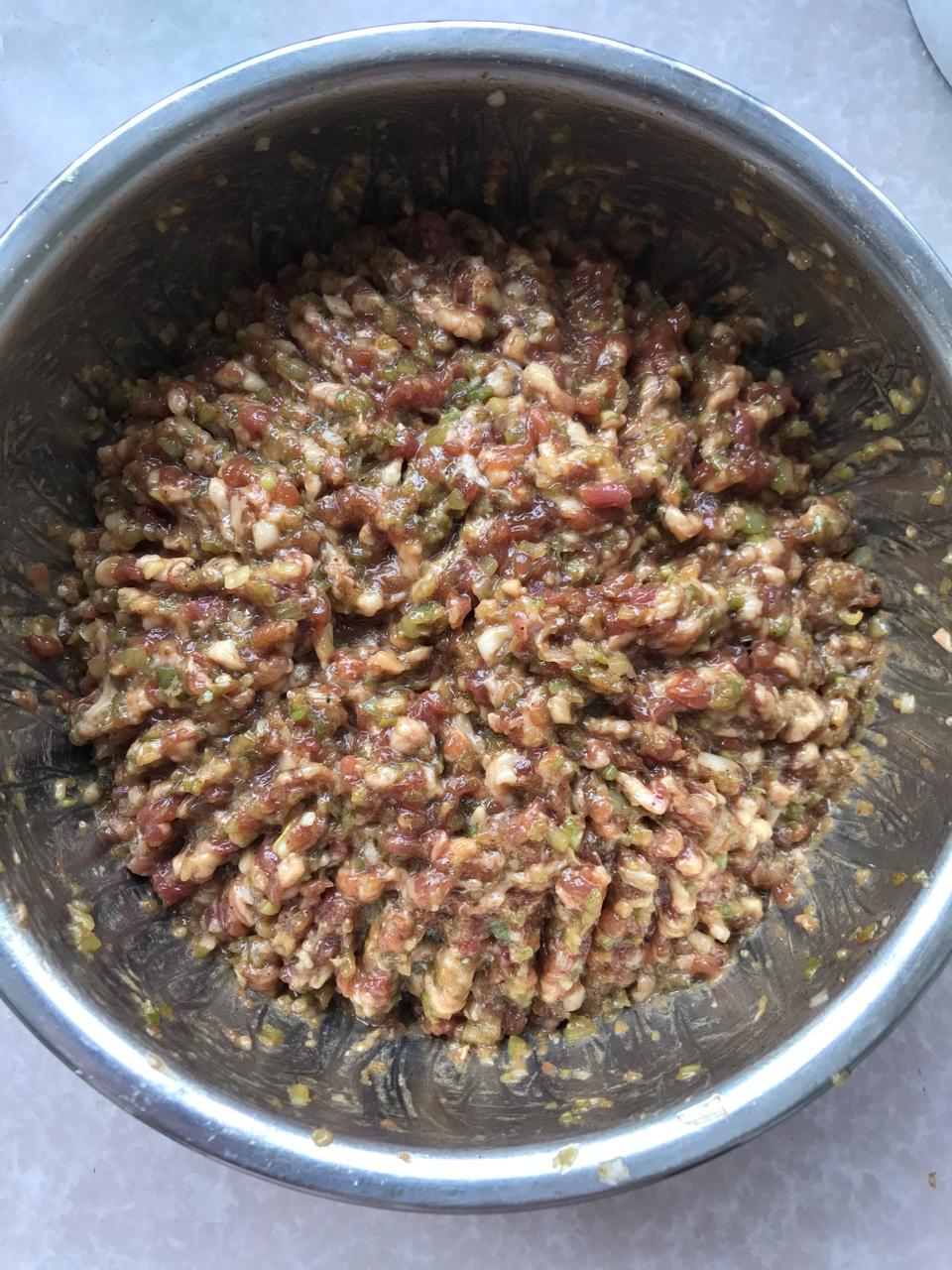 加诺诺做的猪肉饺子馅