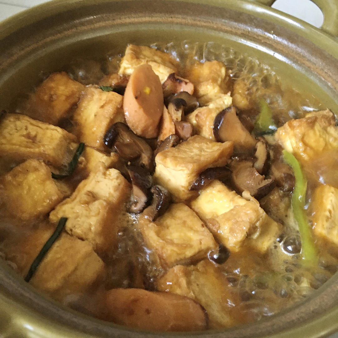 简单好味一锅焖【家常豆腐煲】，热乎又下饭！