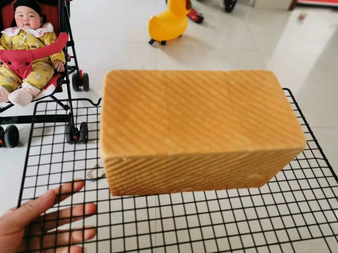 夺命软吐司(๑´ڡ`๑)超软拉丝极速方便的一次发酵吐司