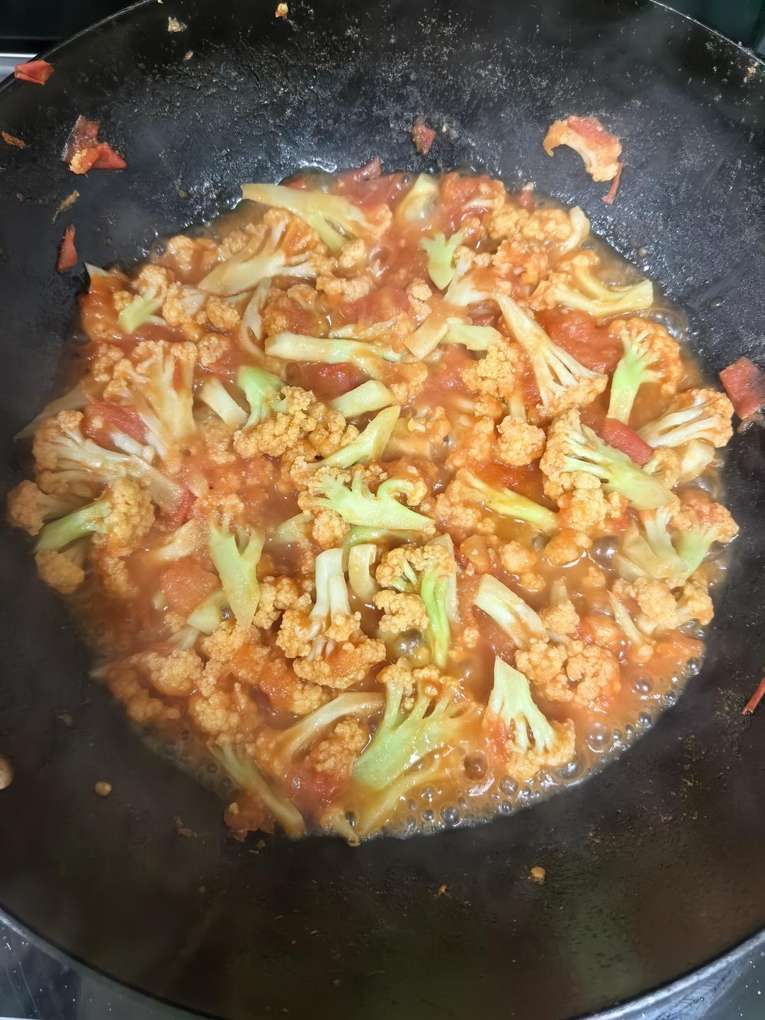 （祖传）番茄炒菜花😋