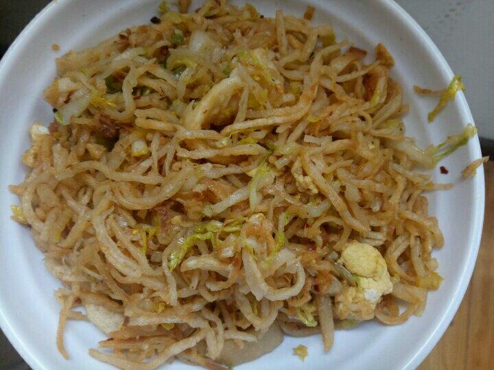 素炒饼丝