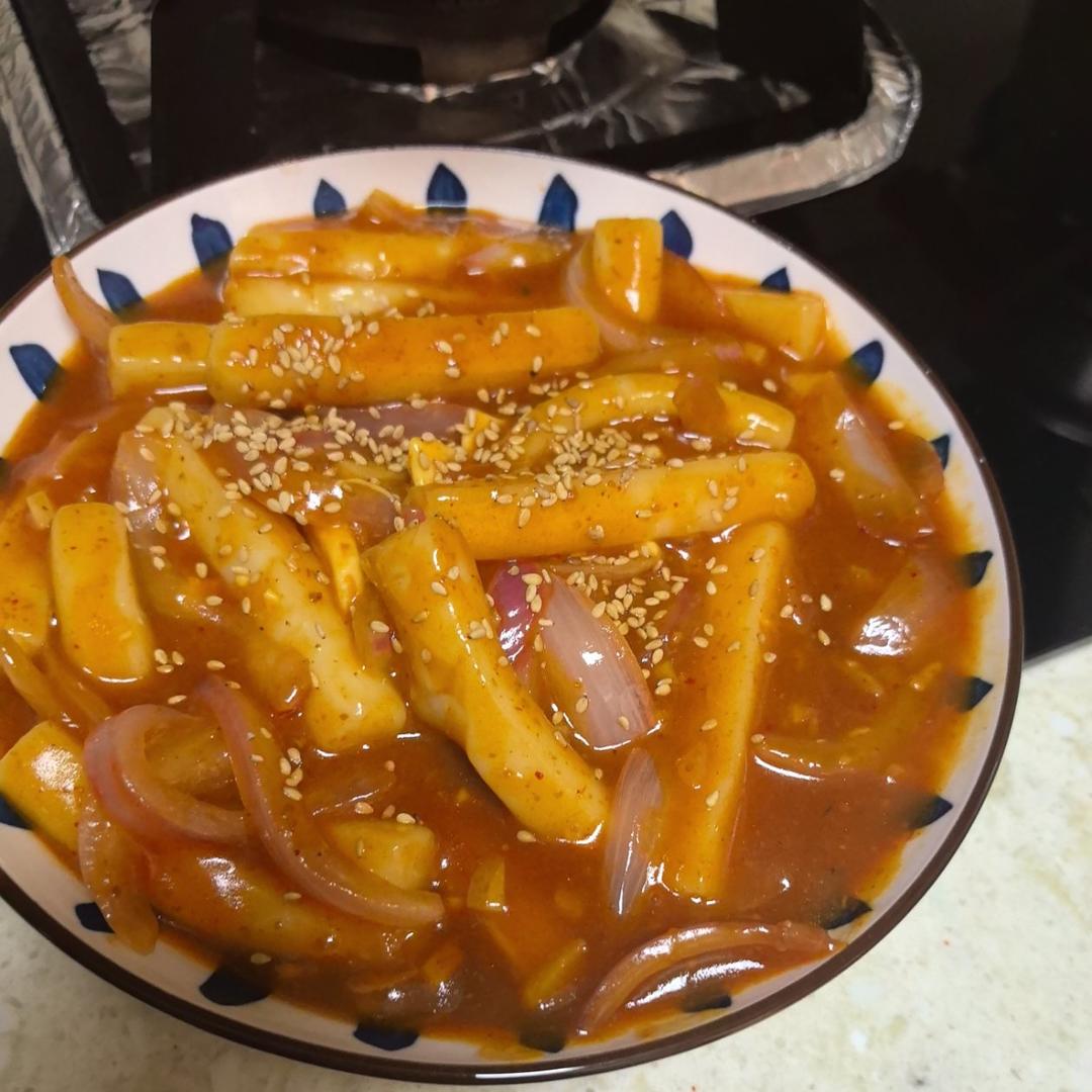 韩式辣炒年糕