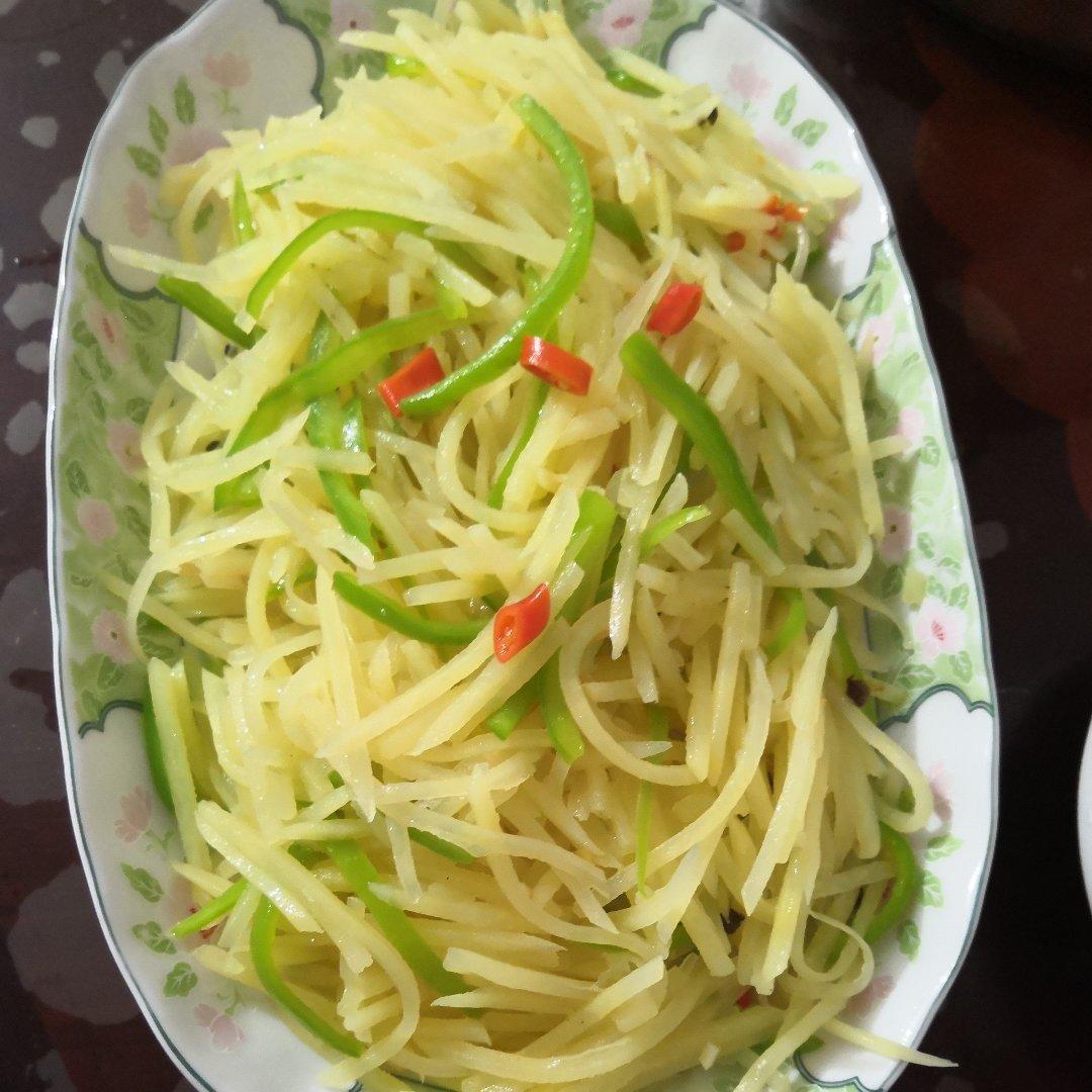 脆炒土豆丝