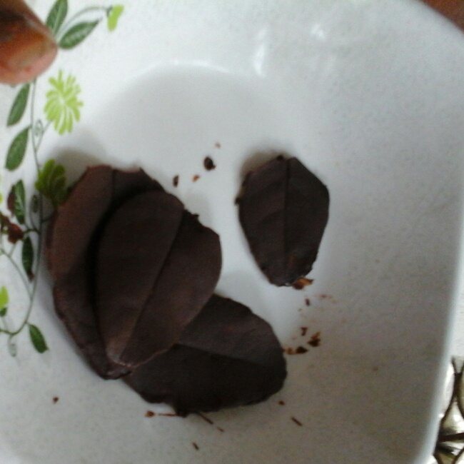 巧克力叶子