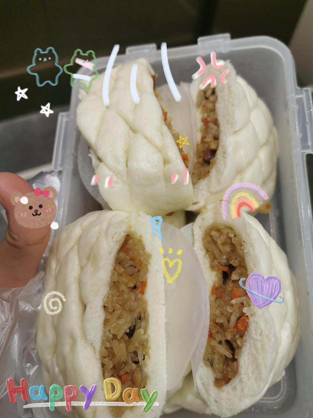 肉香糯米卷