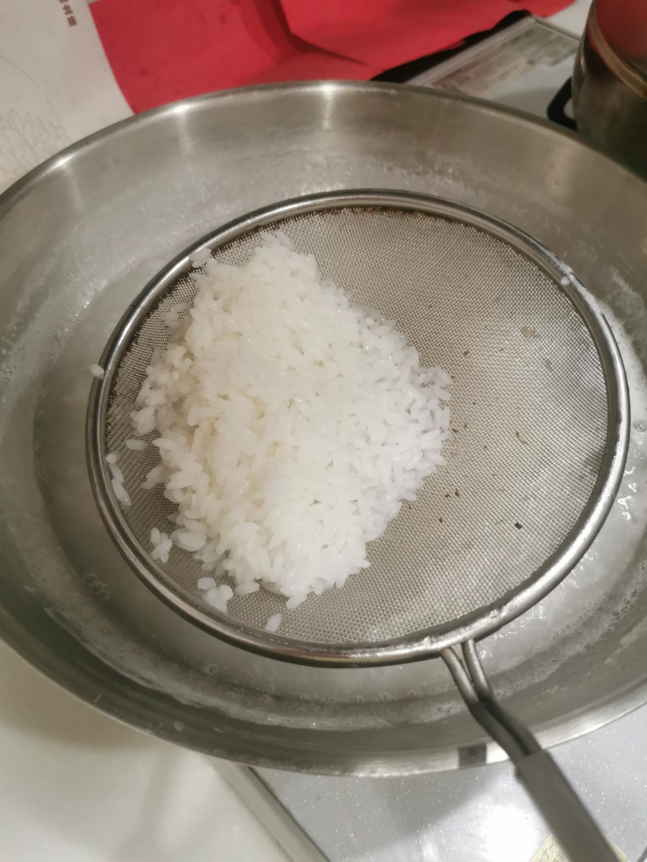 米汤加捞饭（搭饭）的做法 步骤2