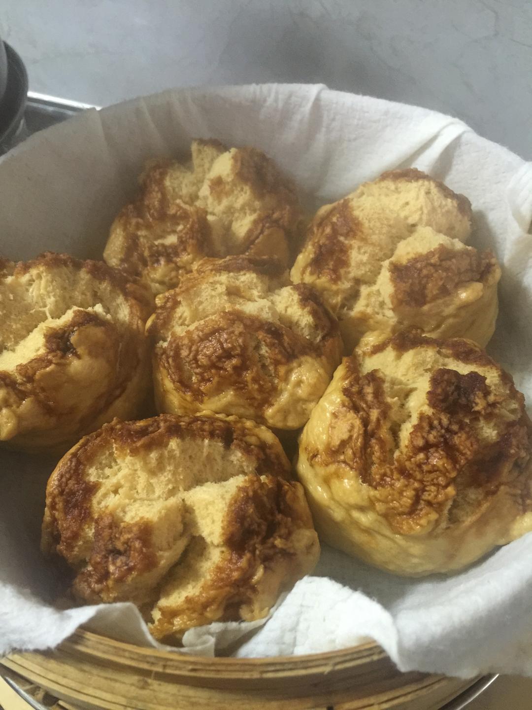 红糖开花馒头的做法