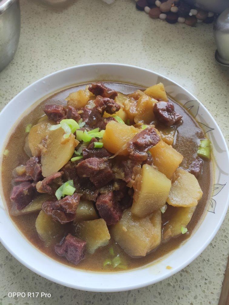 悦熙宝贝做的土豆炖牛肉高压锅版